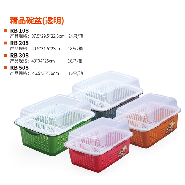 精品碗盆（透明） 真实实拍图 2