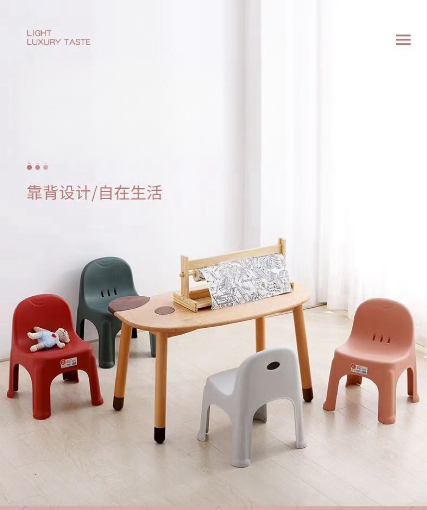 宝宝靠背椅（复古色） 真实实拍图 3