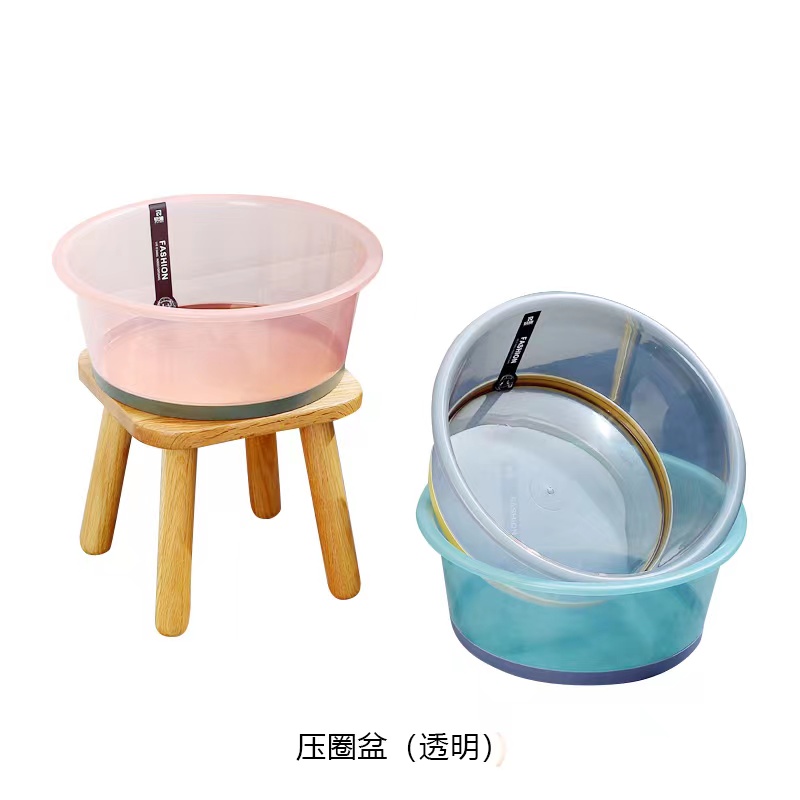 压圈盆（透明） 真实实拍图 1